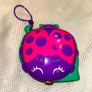 POLLY POCKET MICRO LADYBUG PLAY SET NO DOLLS EUC
